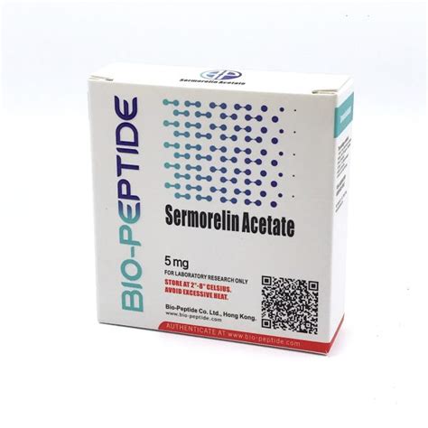 Sermorelin Acetate 5mg Bio Peptide