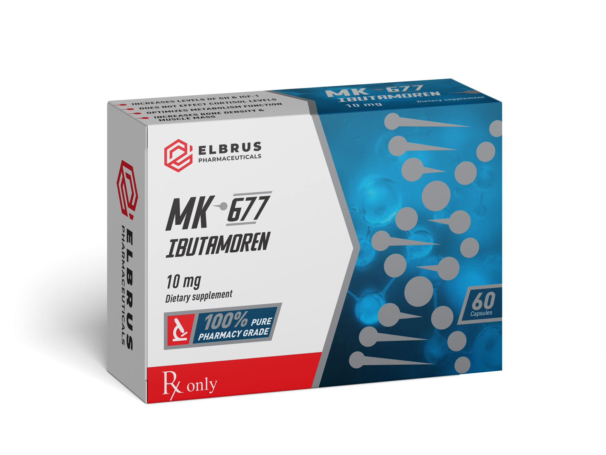 Elbrus pharma Ibutamoren (MK 677) 60/25mg