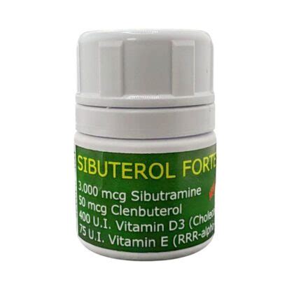Sibuterol : Clenbuterol,sibutramin e vitmain combo 100tabs steroid