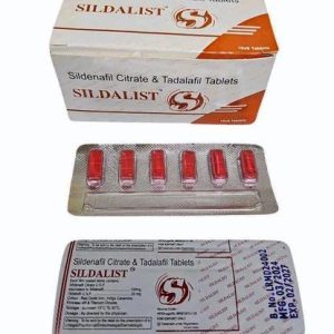 sildalist 100mg sidenafil+20mg tadafil mix 10 tabs
